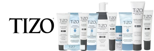 TiZO logo featuring best mineral sunscreen products from the skincare brand
